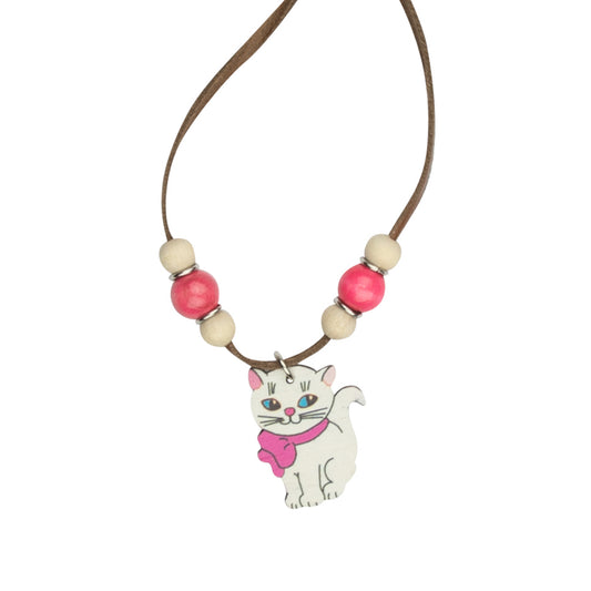Jewellery ~ Cat Leather Necklace