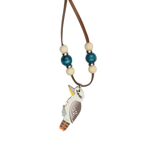 Jewellery ~ Kookaburra Leather Necklace
