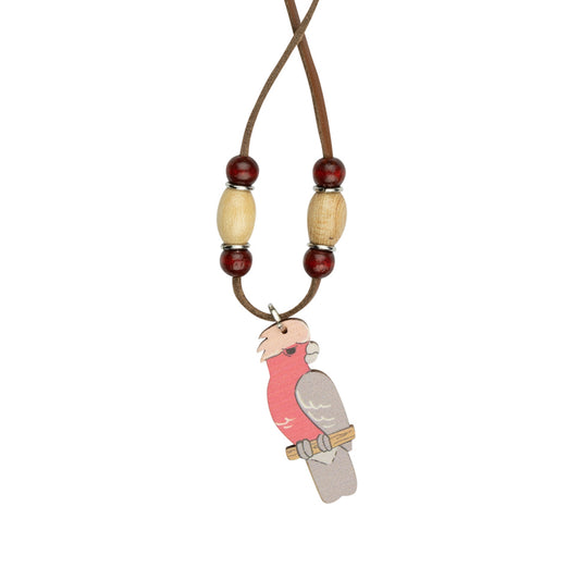 Jewellery ~ Galah Leather Necklace