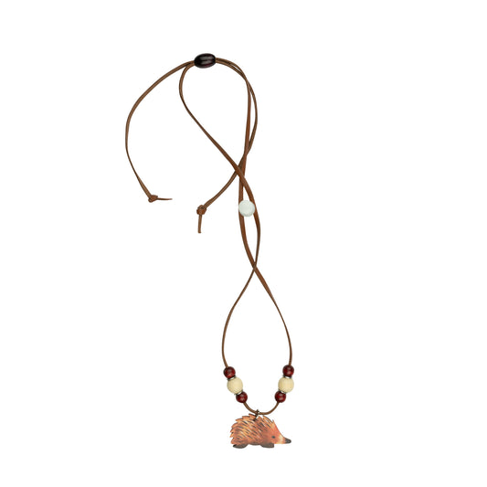 Jewellery ~ Echidna Leather Necklace