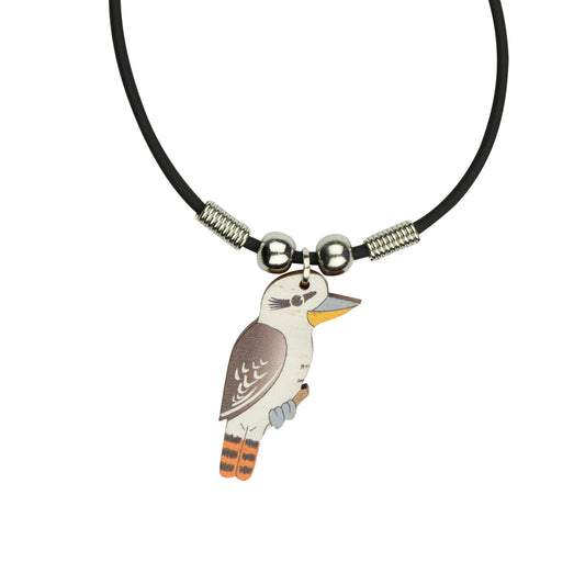 Jewellery ~ Kookaburra Leather Choker