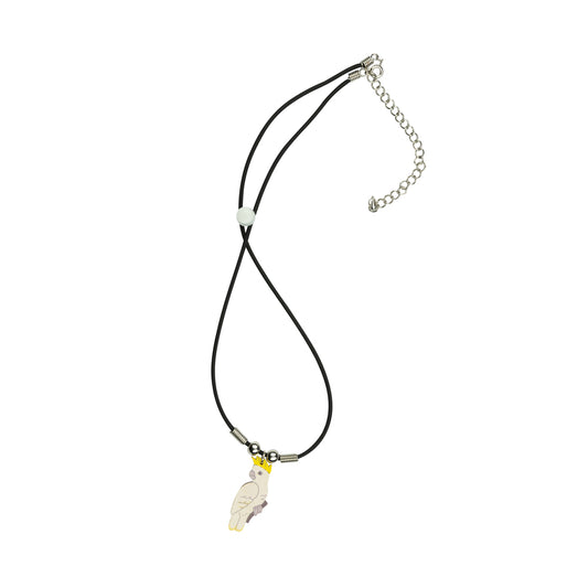 Jewellery ~ Cockatoo Leather Choker