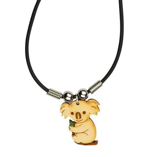 Jewellery ~ Koala Natural Leather Choker