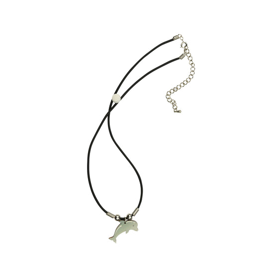 Jewellery ~ Dolphin Leather Choker