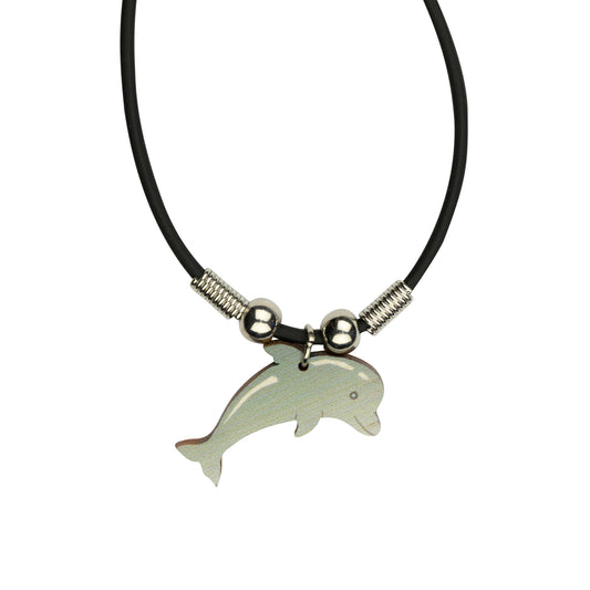 Jewellery ~ Dolphin Leather Choker