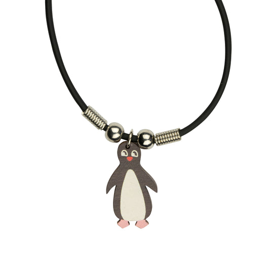 Jewellery ~ Penguin Leather Choker