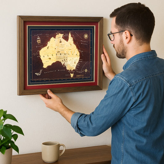 Keepsake Map - Australia
