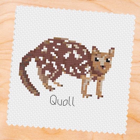 Cross Stitch Kit ~ Quoll