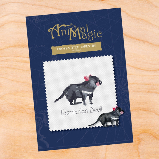 Cross Stitch Kit ~ Tasmanian Devil