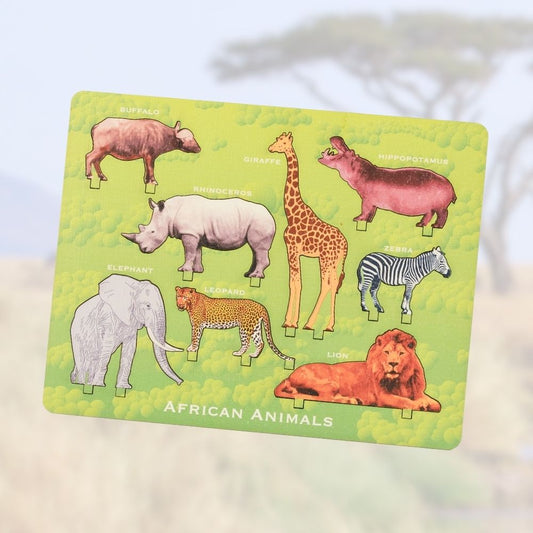 3D Puzzle - African Animals