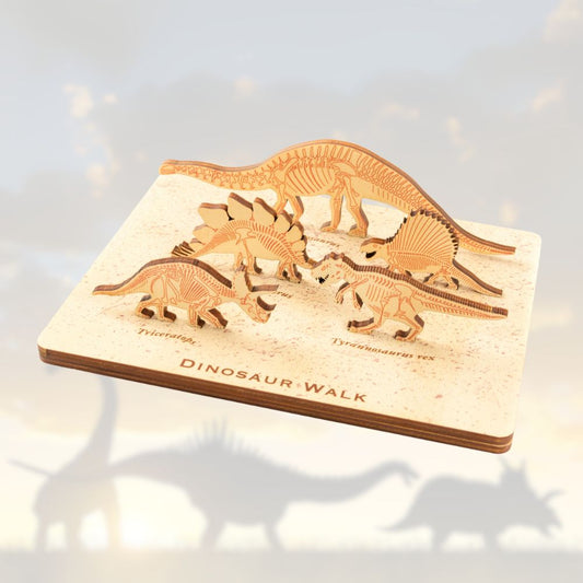 3D Puzzle - Dinosaur Walk