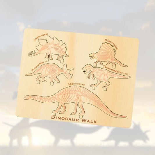 3D Puzzle - Dinosaur Walk