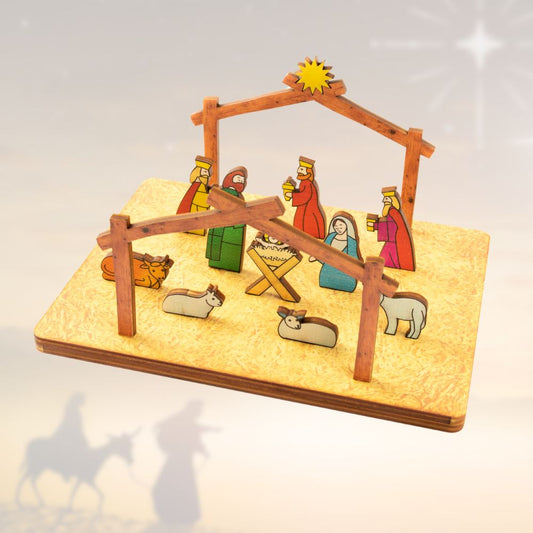 3D Puzzle - The Nativity