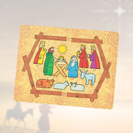 3D Puzzle - The Nativity