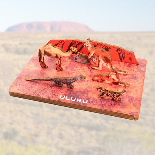 3D Puzzle - Uluru with Camel