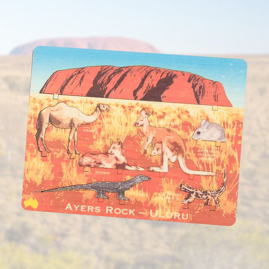 3D Puzzle - Uluru with Camel