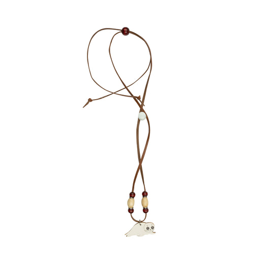 Jewellery ~ Seal Leather Necklace