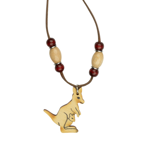 Jewellery ~ Kangaroo Natural Leather Necklace