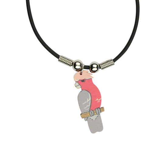 Jewellery ~ Galah Leather Necklace