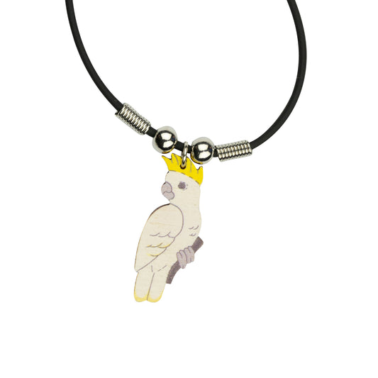 Jewellery ~ Cockatoo Leather Necklace