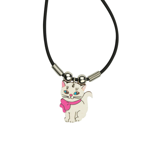 Jewellery ~ Cat Leather Necklace