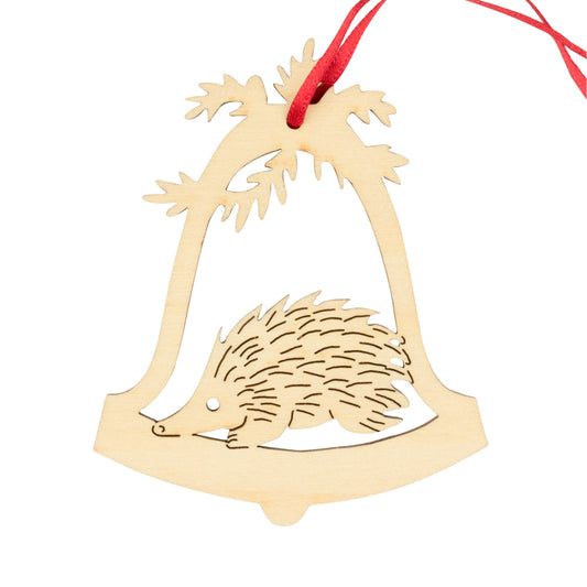 Christmas Decoration ~ Echidna Flat Bell