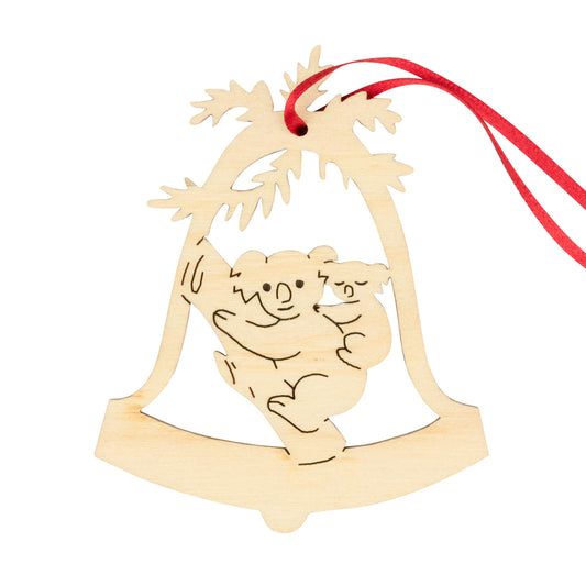 Christmas Decoration ~ Koala Flat Bell