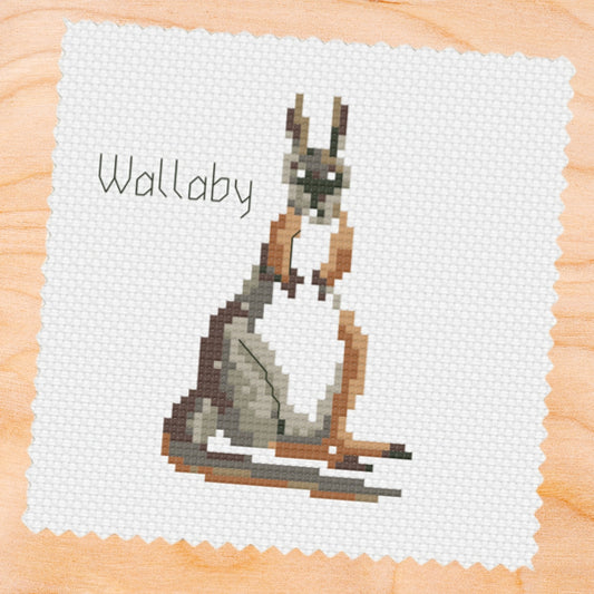 Cross Stitch Kit ~ Wallaby