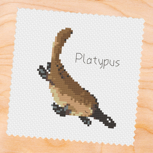 Cross Stitch Kit ~ Platypus