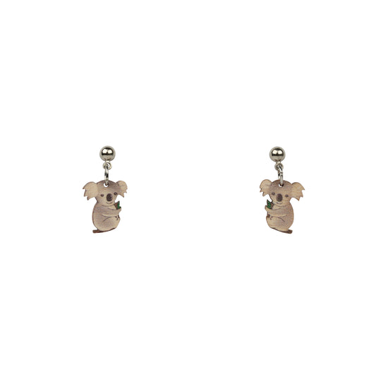 Jewellery ~ Koala Grey Earrings