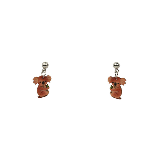 Jewellery ~ Koala Brown Earrings