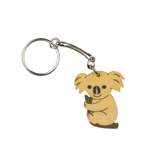 Keyring / Bag Charm ~ Koala Natural