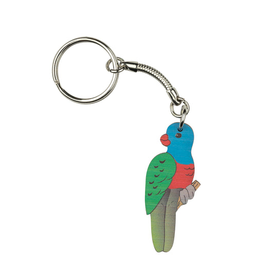 Keyring / Bag Charm ~ Rainbow Lorikeet