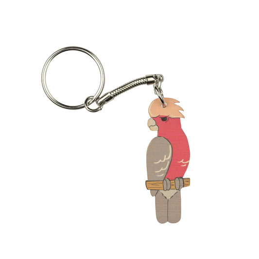 Keyring / Bag Charm ~ Galah