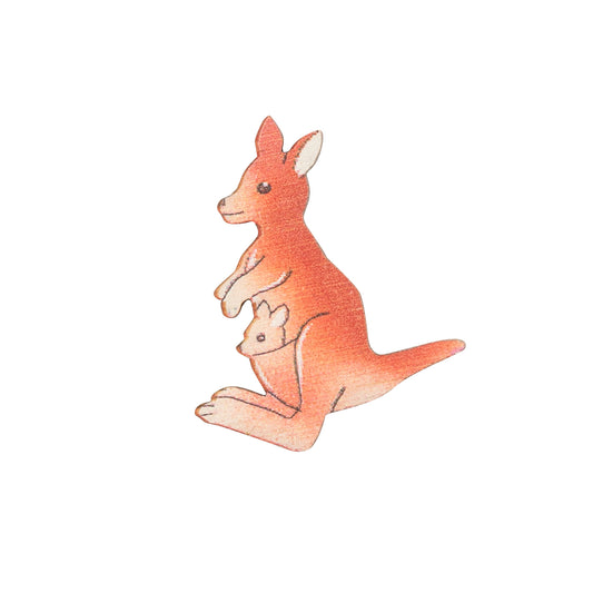 Magnet ~ Kangaroo Red