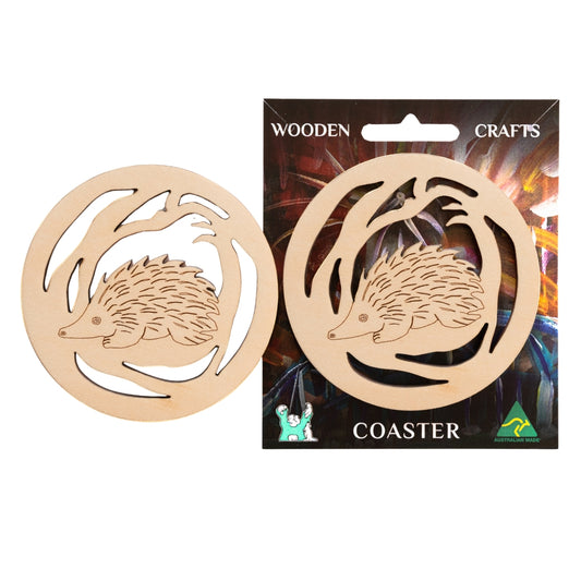 Wood Coasters ~ Echidna