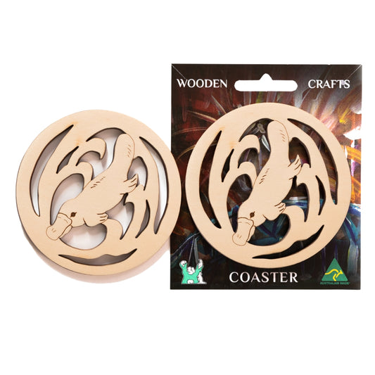 Wood Coasters ~ Platypus